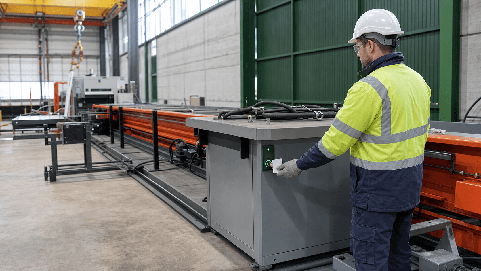 Authorized Operator Access - Fingerprint and RFID sign-in for approved equipment operators
